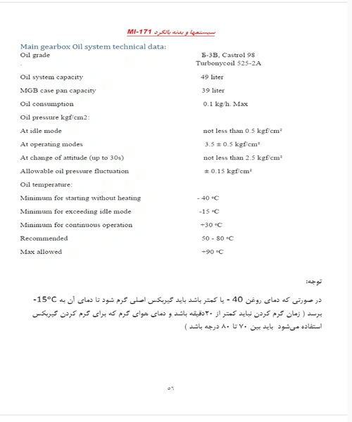 سیستم ها و بدنه بالگرد MI-171 - نمونه سوم - جزیره کتاب های الکترونیکی